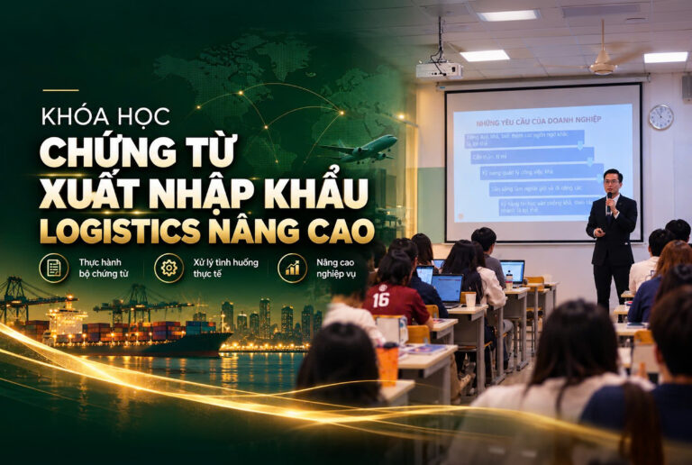 KHÓA HỌC CHỨNG TỪ XUẤT NHẬP KHẨU VÀ LOGISTICS NÂNG CAO