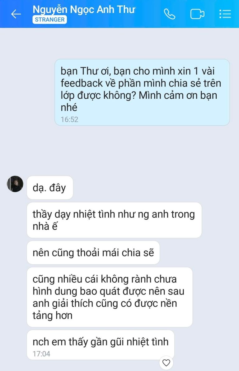 Tin nhắn Zalo - học viên GREENTRI chia sẻ cảm nhận về khóa học (39)